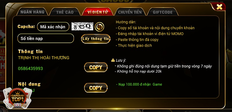 Hướng dẫn nạp và rút tiền nhanh chóng tại Sao88 Net - cổng game bài đổi thưởng