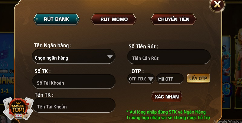 Hướng dẫn rút tiền không tốn phí từ KBet88 Club